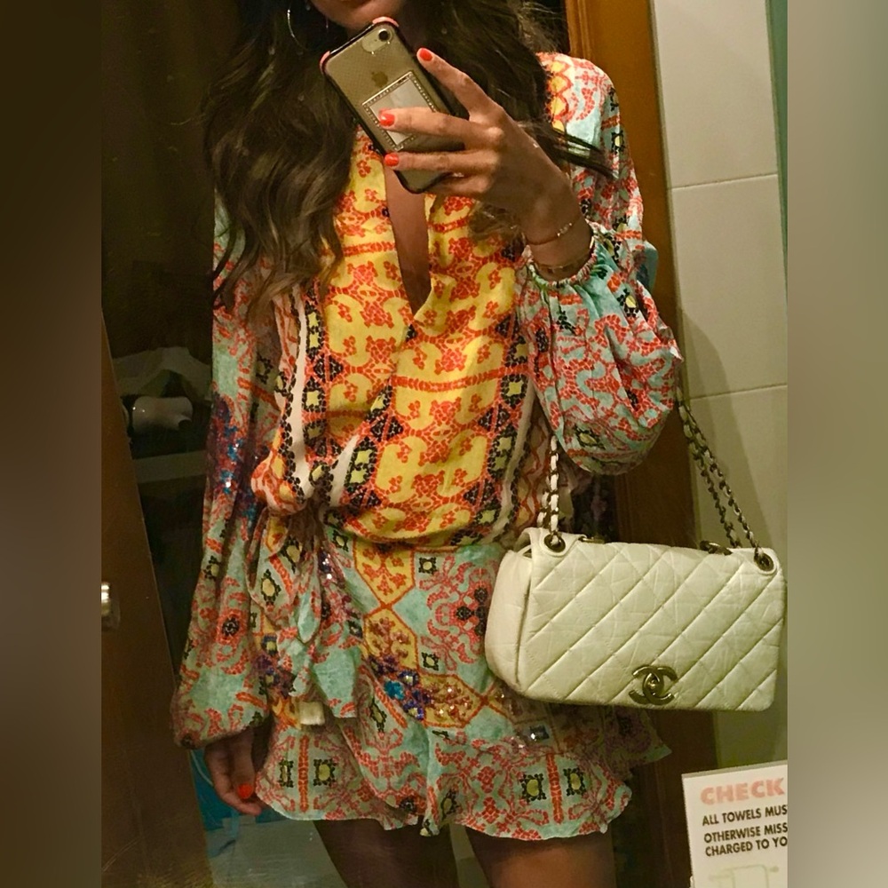 Rococo Sand Mini Dress